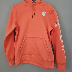 Carhartt Women's Vibrant Orange Hoodie